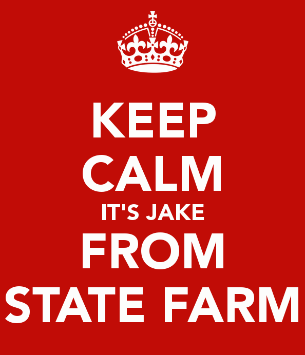 Jake From State Farm Cosplay.