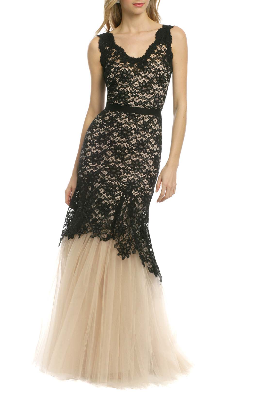 rent the runway nha khanh noir timeless love ball gown