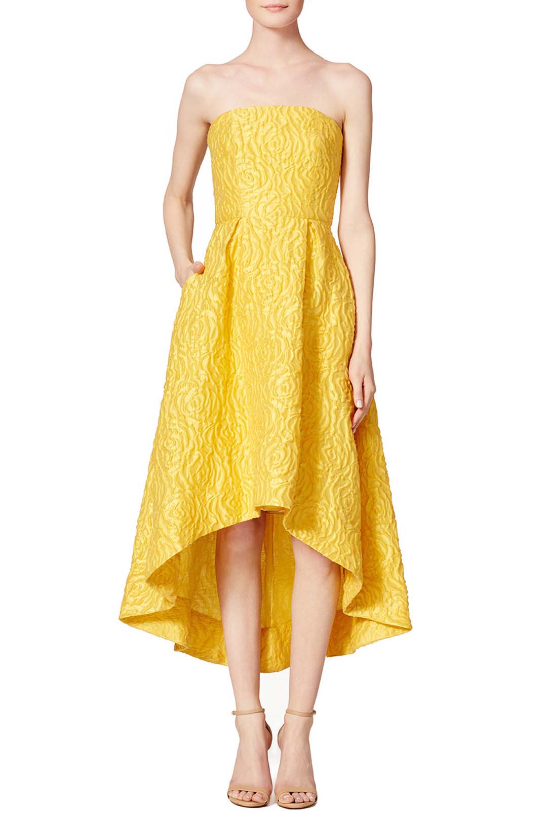 ML monique lhuillier sunshine day ball gown