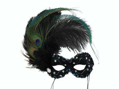 black nadia rhinestone masquerade mask