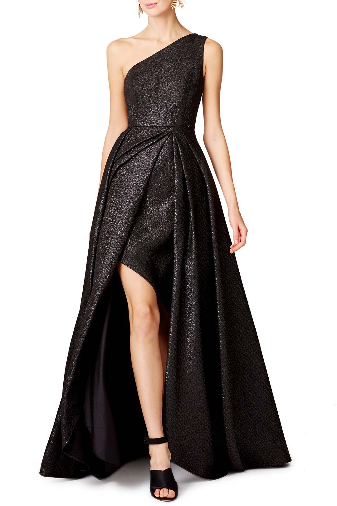 ML monique lhuillier odyssey masquerade gown