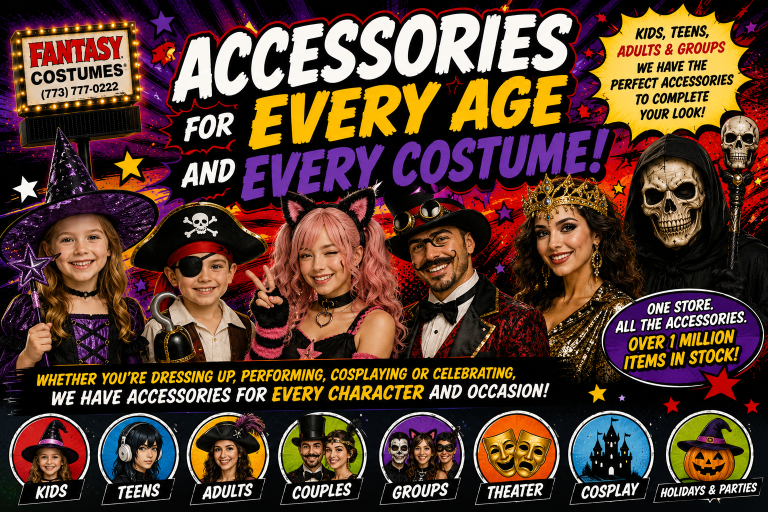 Accessories for Every Age and Every Costume Accessories for Every Age and Every Costume
