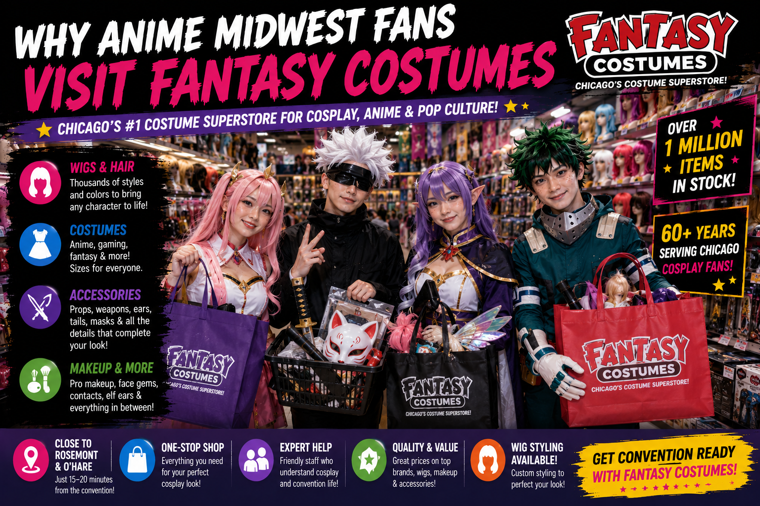 Why Anime Midwest Fans Visit Fantasy Costumes Why Anime Midwest Fans Visit Fantasy Costumes