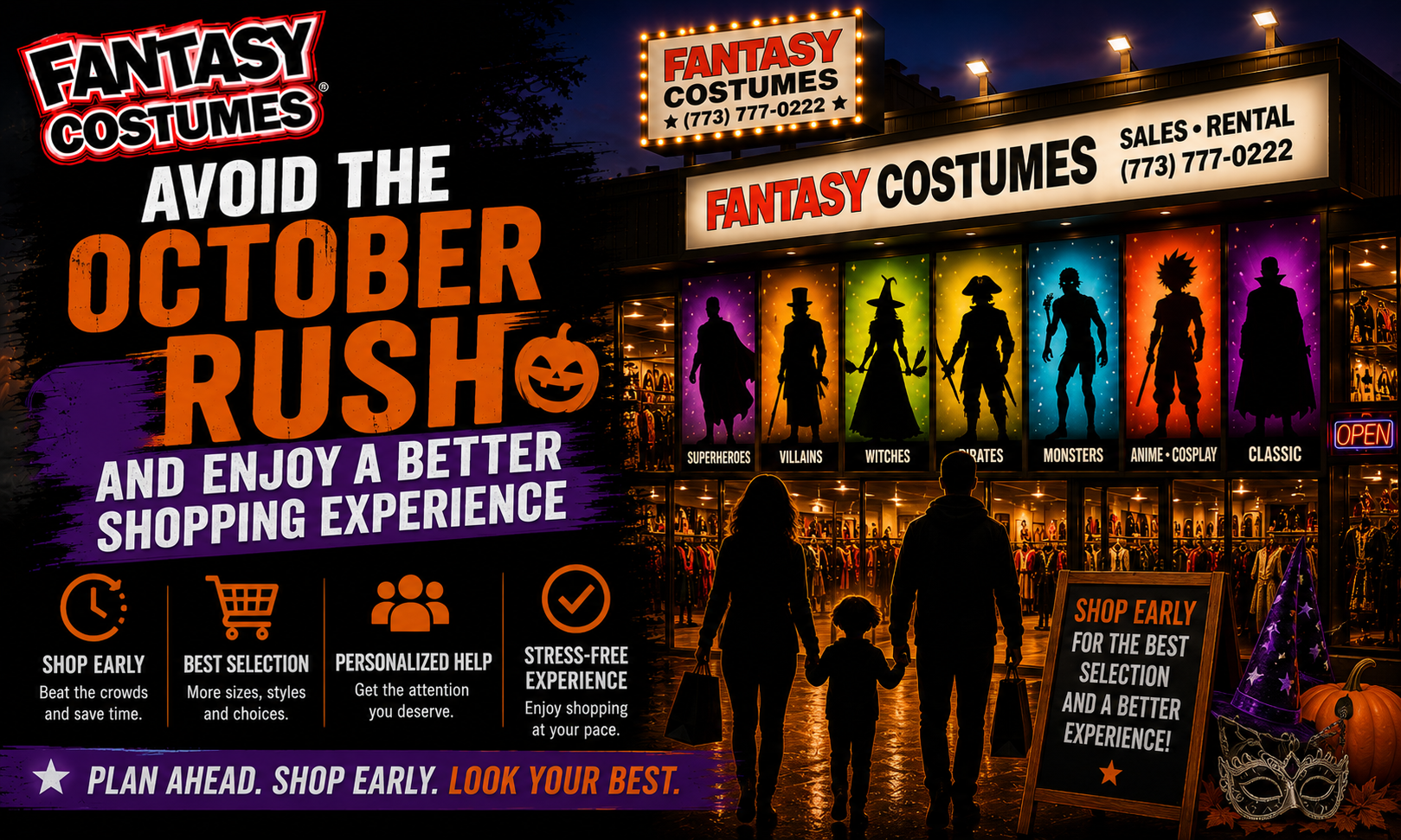 Avoid the October Rush and Enjoy a Better Shopping Experience Avoid the October Rush and Enjoy a Better Shopping Experience