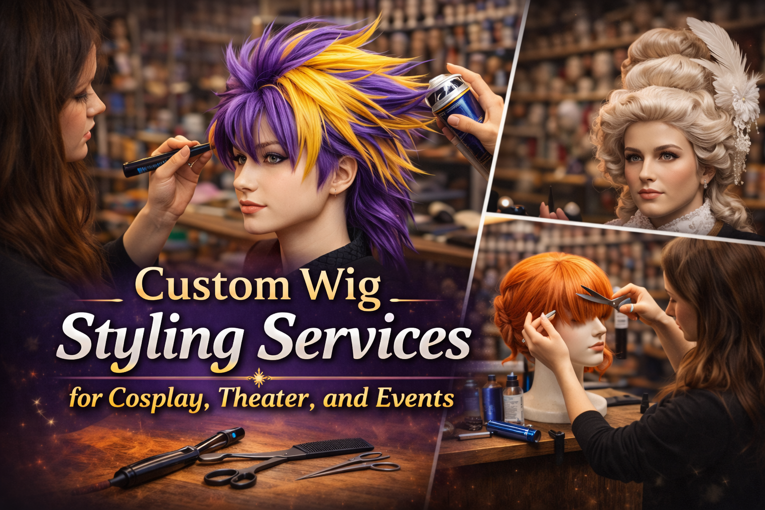 custom wig styling services custom wig styling services