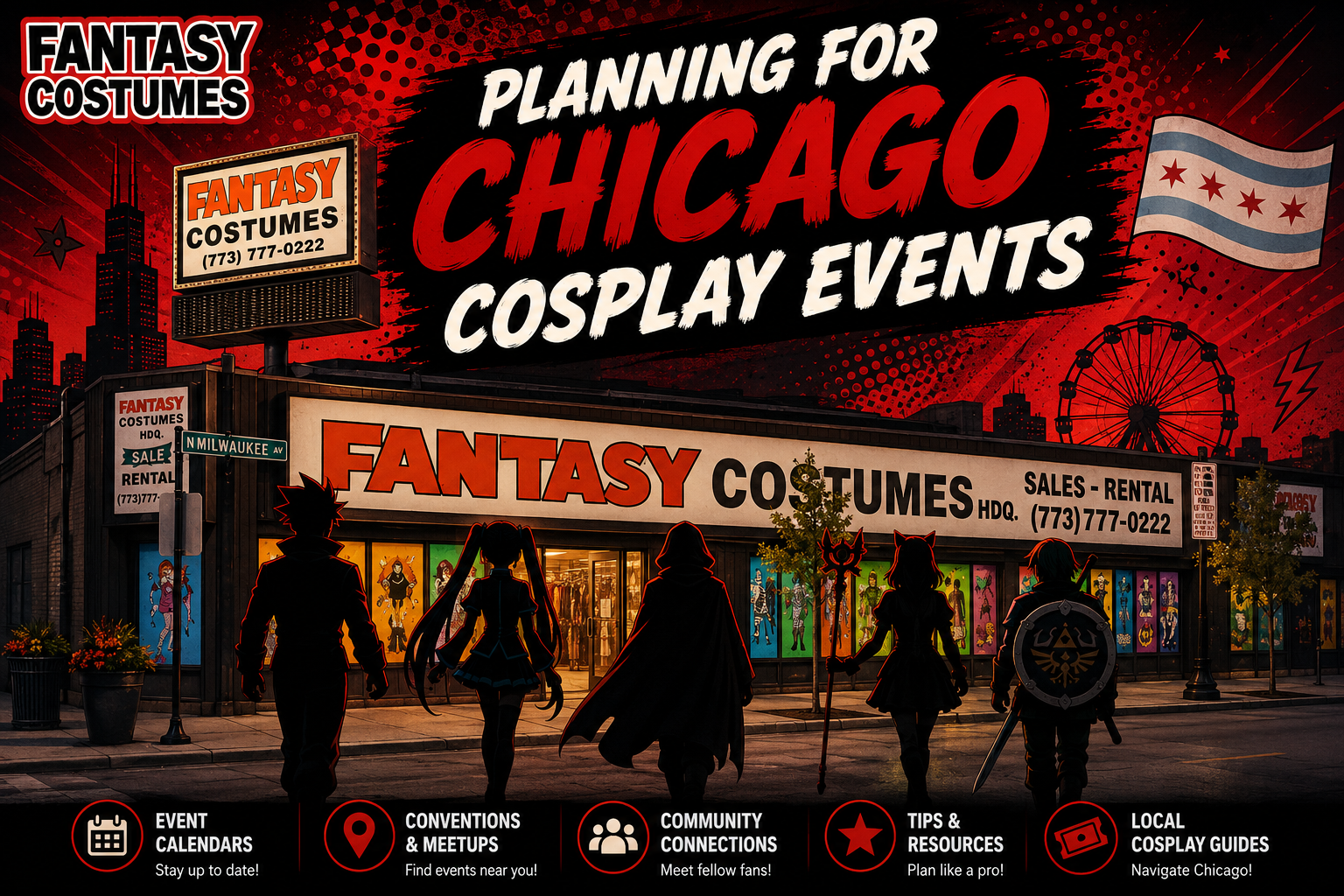 Planning for Chicago Cosplay Events