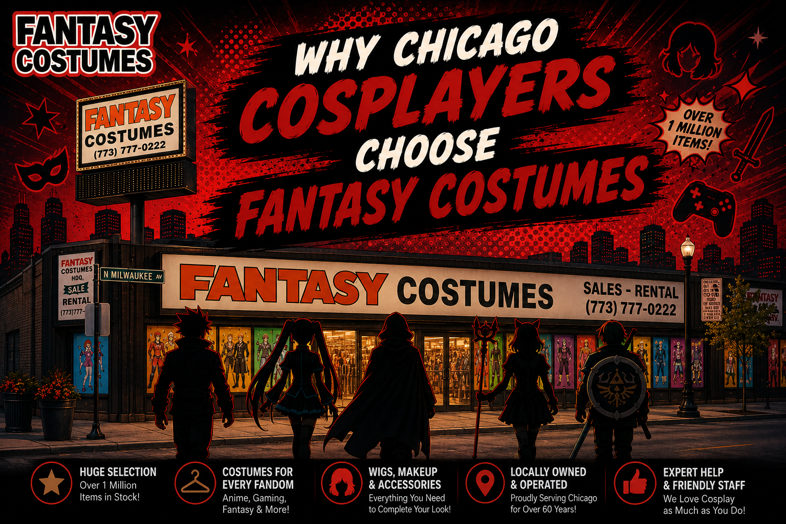 Why Chicago Cosplayers Choose Fantasy Costumes