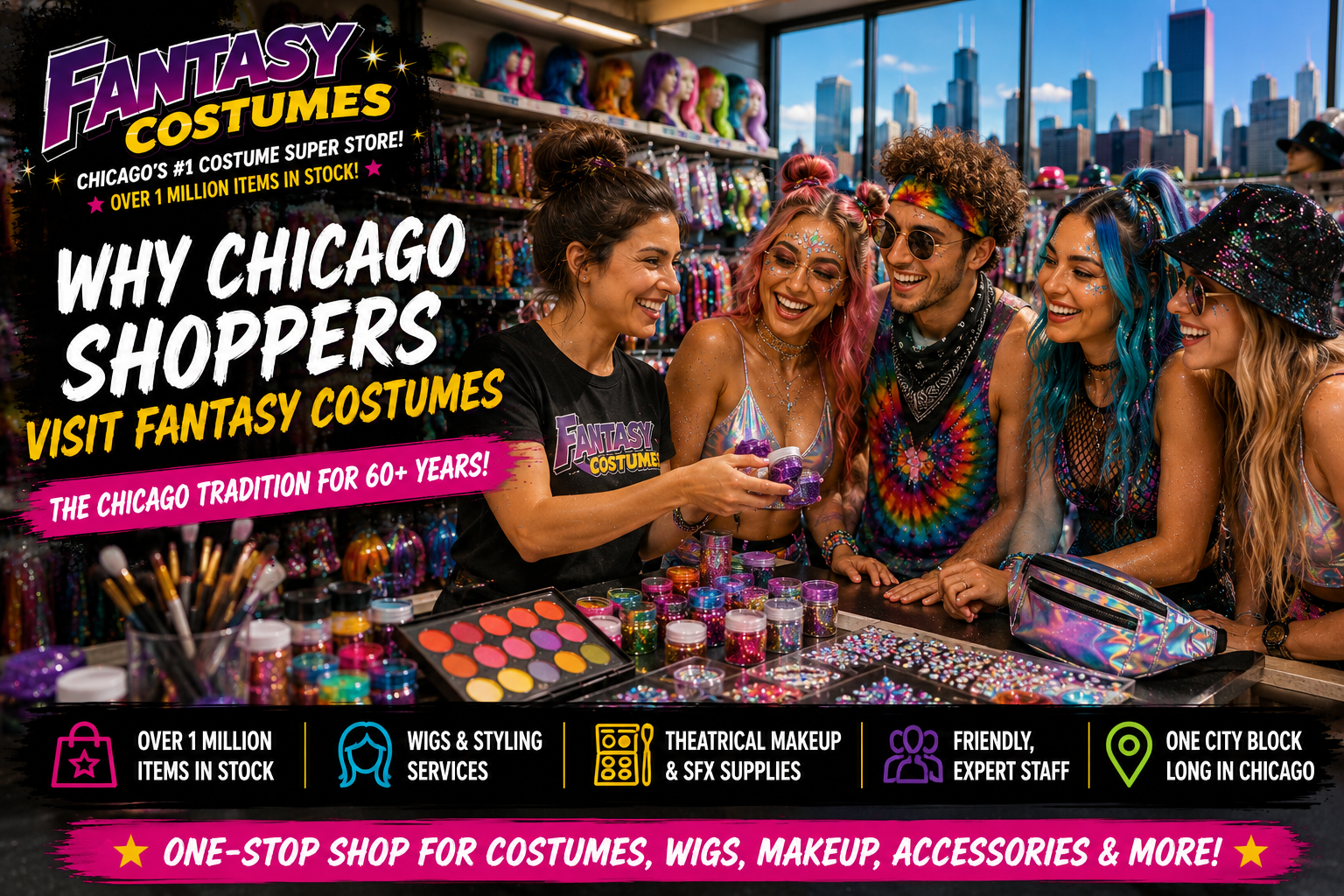Why Chicago Shoppers Visit Fantasy Costumes