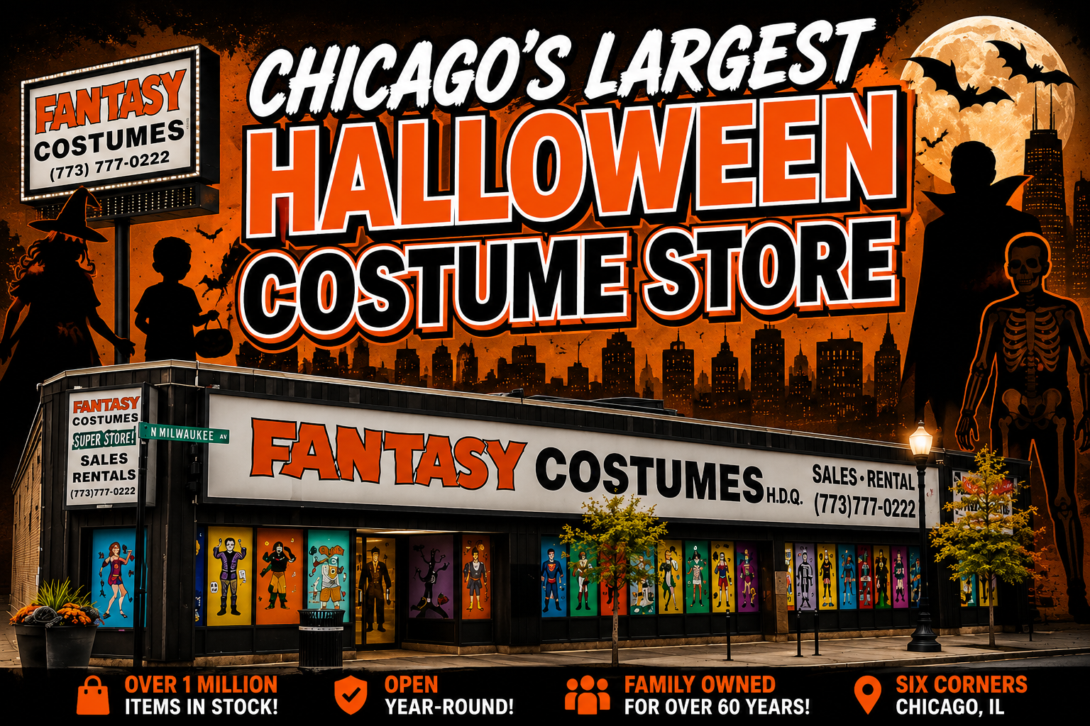 Chicago’s Largest Halloween Costume Store Chicago’s Largest Halloween Costume Store