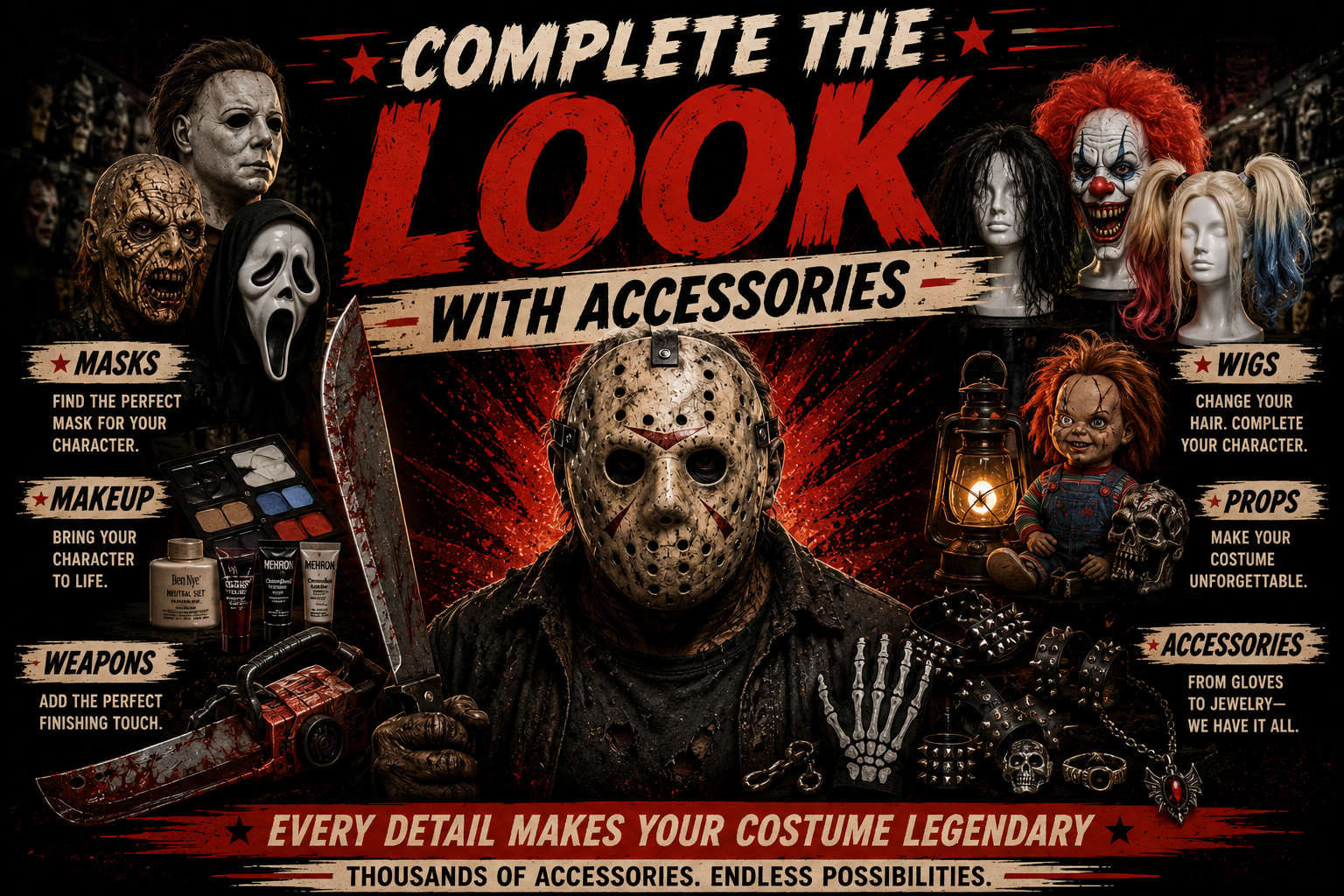 Complete the Look with Accessories Complete the Look with Accessories
