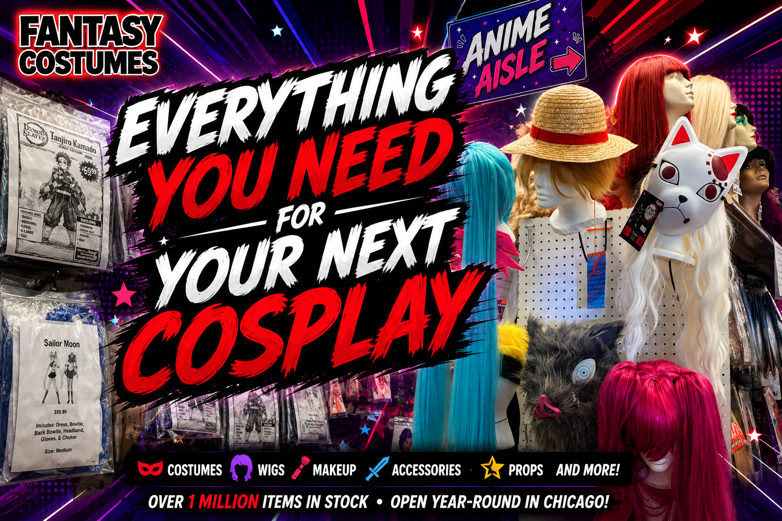 Everything You Need for Your Next Cosplay