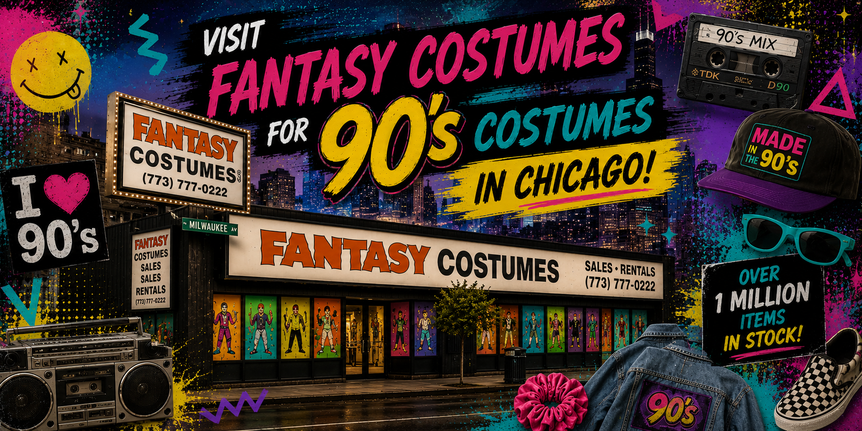 Visit Fantasy Costumes for 90's Costumes in Chicago Visit Fantasy Costumes for 90's Costumes in Chicago