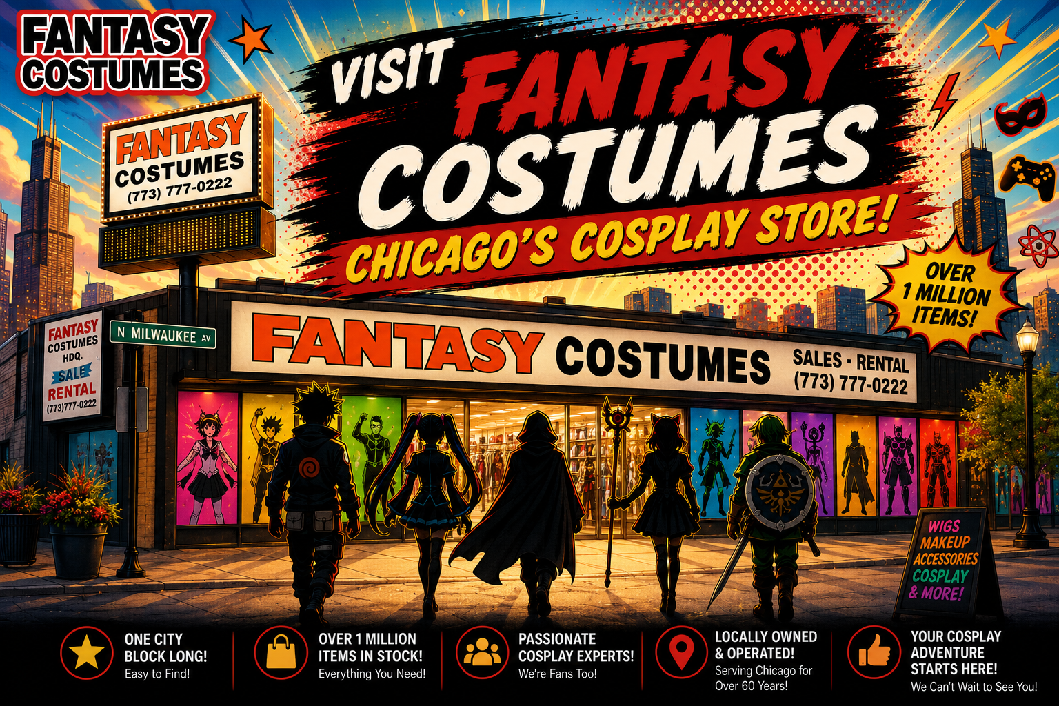 Visit Fantasy Costumes &mdash; Chicago's Cosplay Store