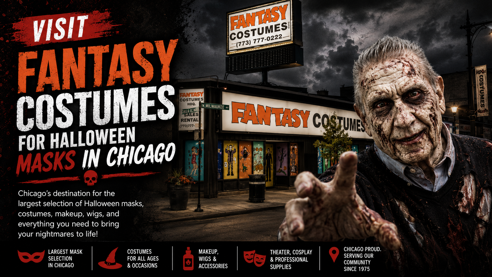 Visit Fantasy Costumes for Halloween Masks in Chicago Visit Fantasy Costumes for Halloween Masks in Chicago