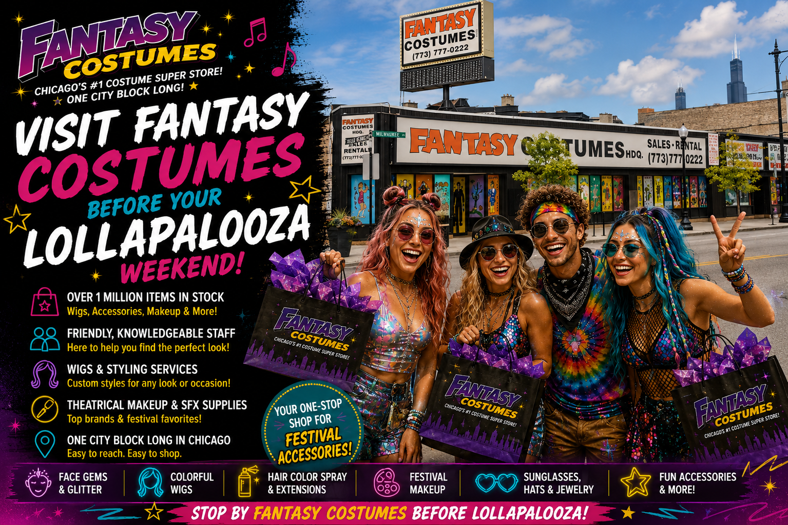 Visit Fantasy Costumes Before Your Festival Weekend