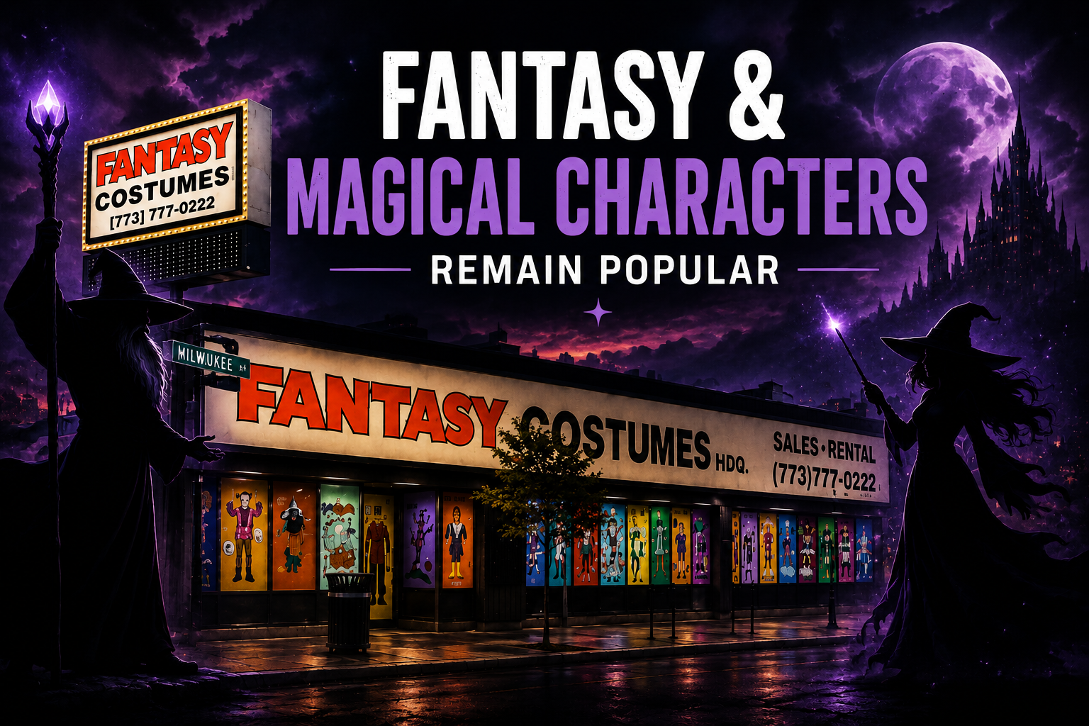 Fantasy & Magical Characters Remain Popular Fantasy & Magical Characters Remain Popular