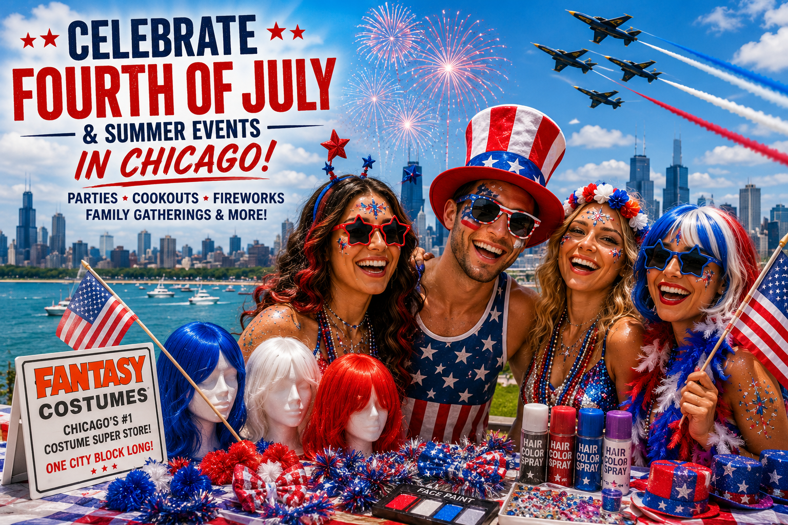 Celebrate Fourth of July Parties & Summer Events in Chicago