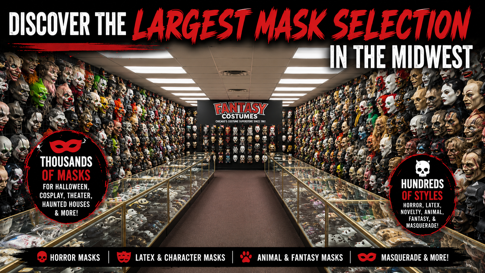Discover the Largest Mask Selection in the Midwest Discover the Largest Mask Selection in the Midwest