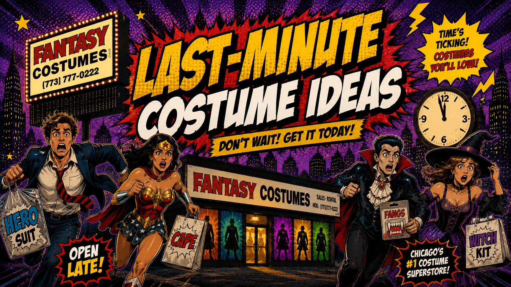 Last-Minute Costume Ideas Last-Minute Costume Ideas