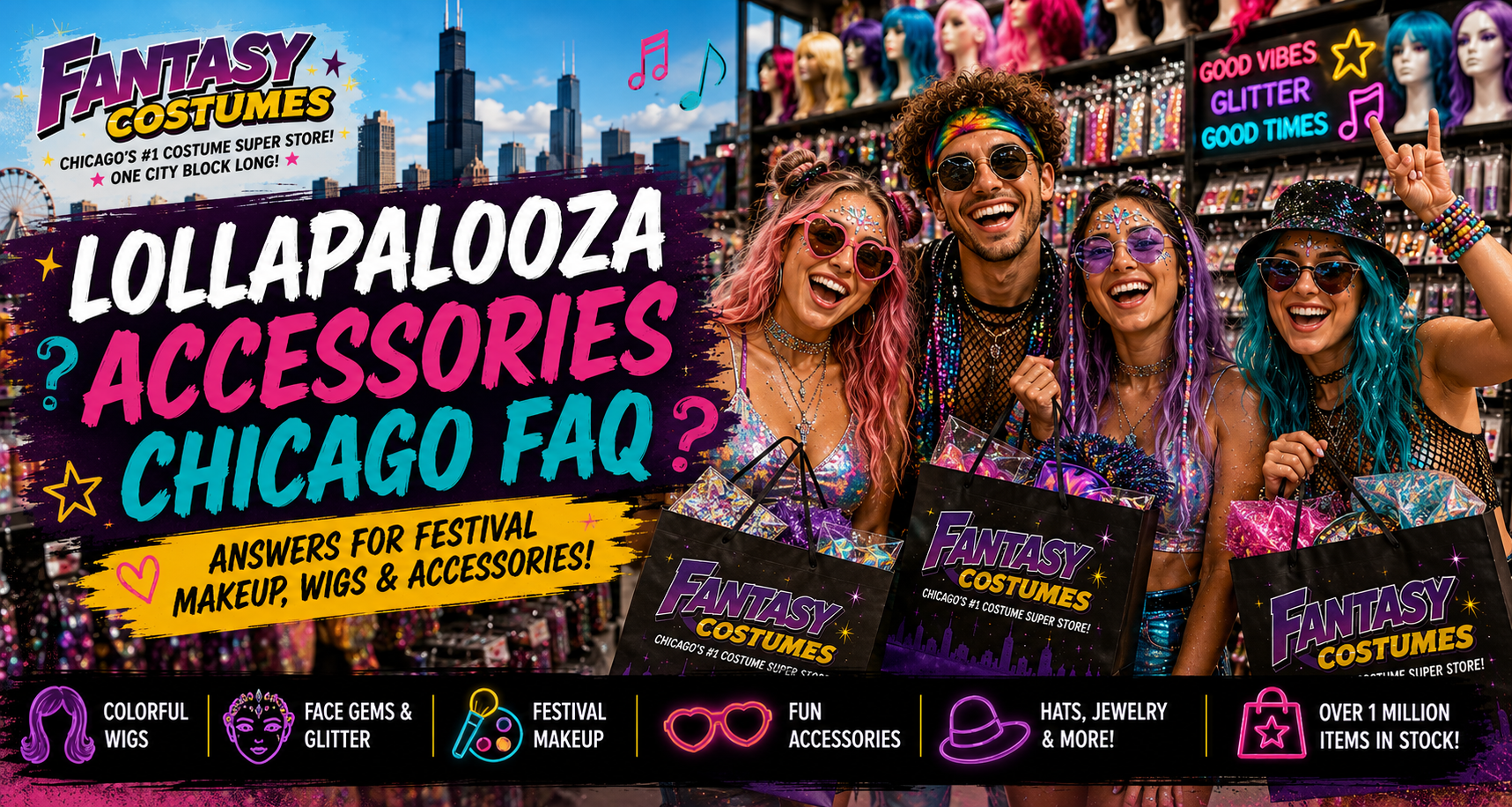 Lollapalooza Accessories Chicago FAQ