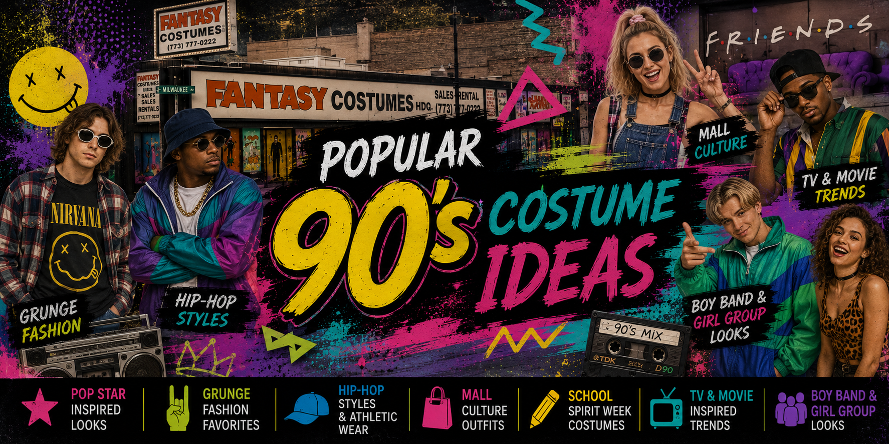 Popular 90's Costume Ideas Popular 90's Costume Ideas