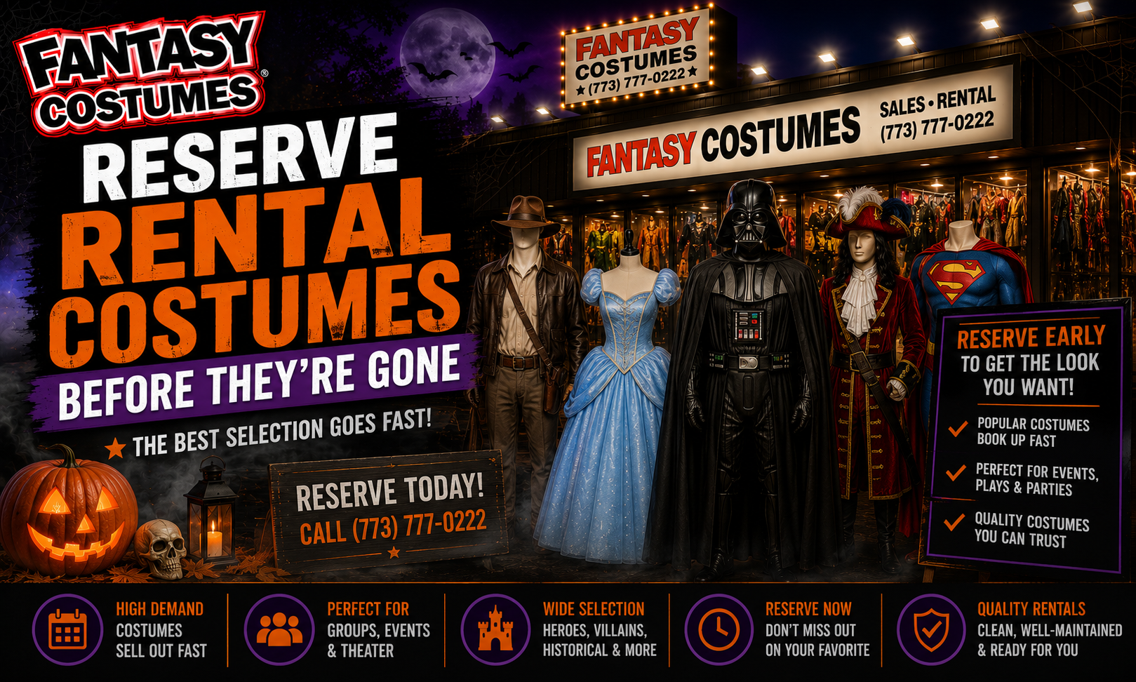 Reserve Rental Costumes Before They're Gone Reserve Rental Costumes Before They're Gone