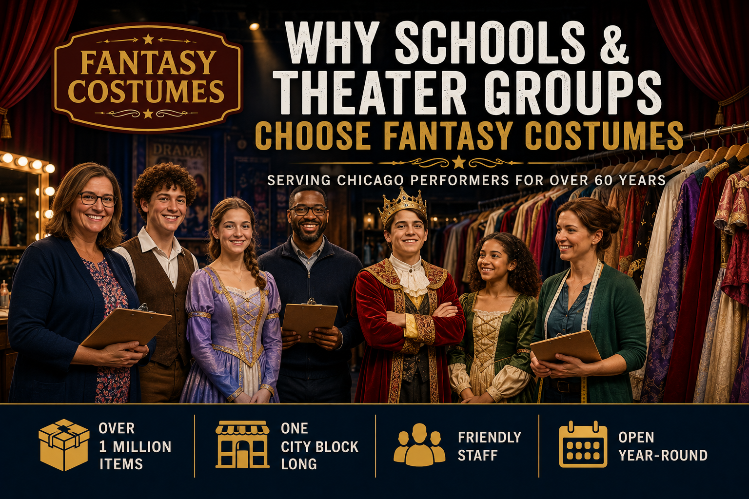 Why Schools and Theater Groups Choose Fantasy Costumes Why Schools and Theater Groups Choose Fantasy Costumes