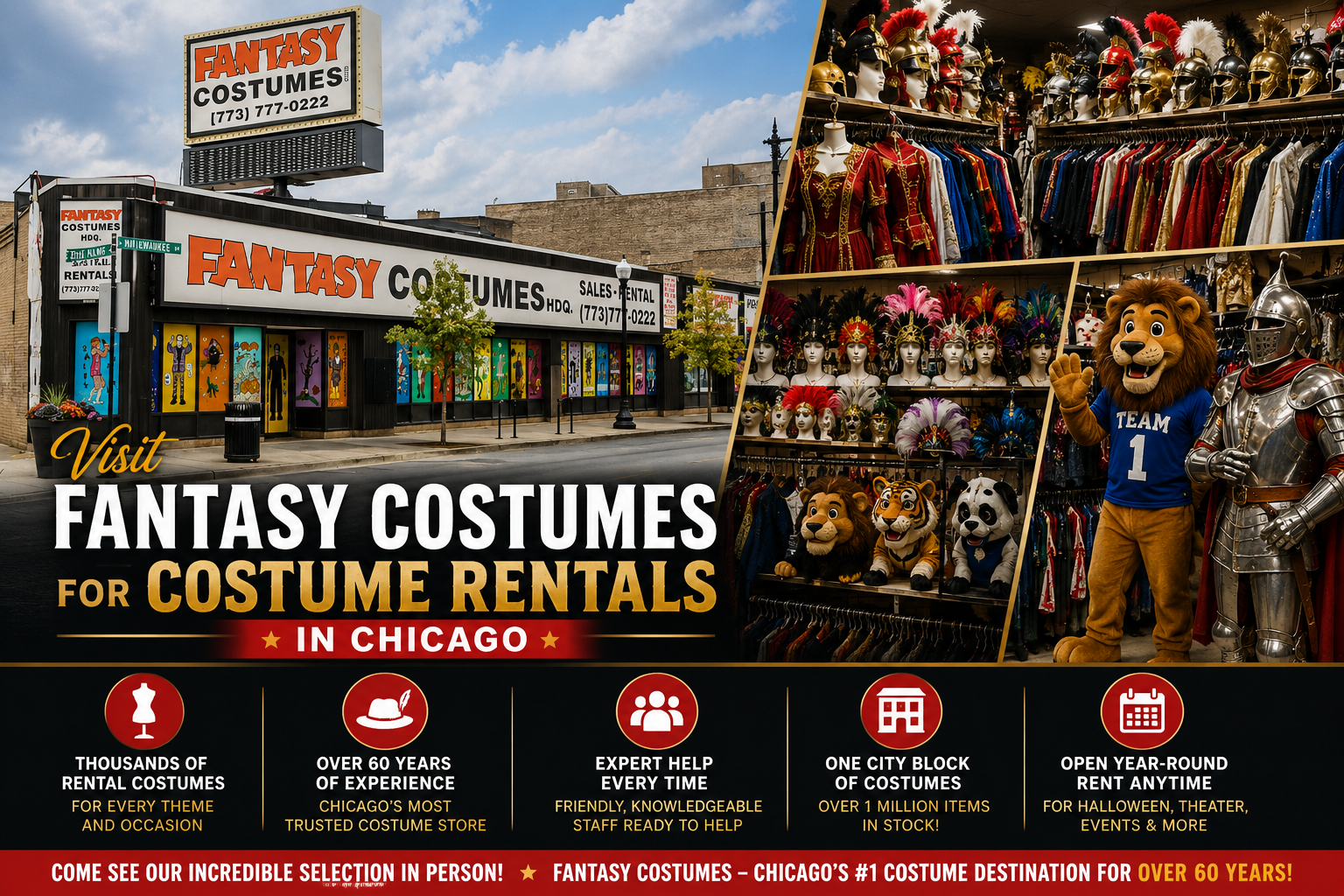 Visit Fantasy Costumes for Costume Rentals in Chicago Visit Fantasy Costumes for Costume Rentals in Chicago
