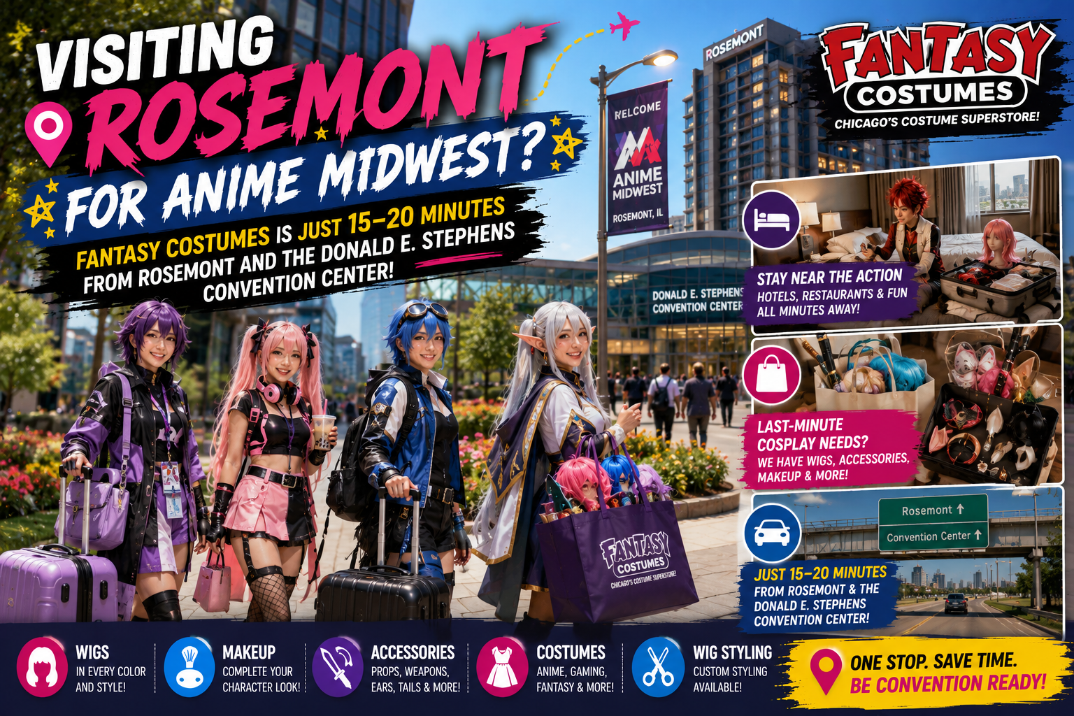 Visiting Rosemont for Anime Midwest? Visiting Rosemont for Anime Midwest?